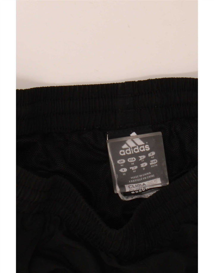 Pantalon de survêtement Adidas pour homme en polyester color block noir moyen