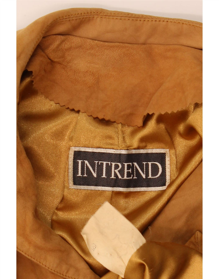 INTREND Veste en Daim Femme IT 44 Cuir Beige Moyen