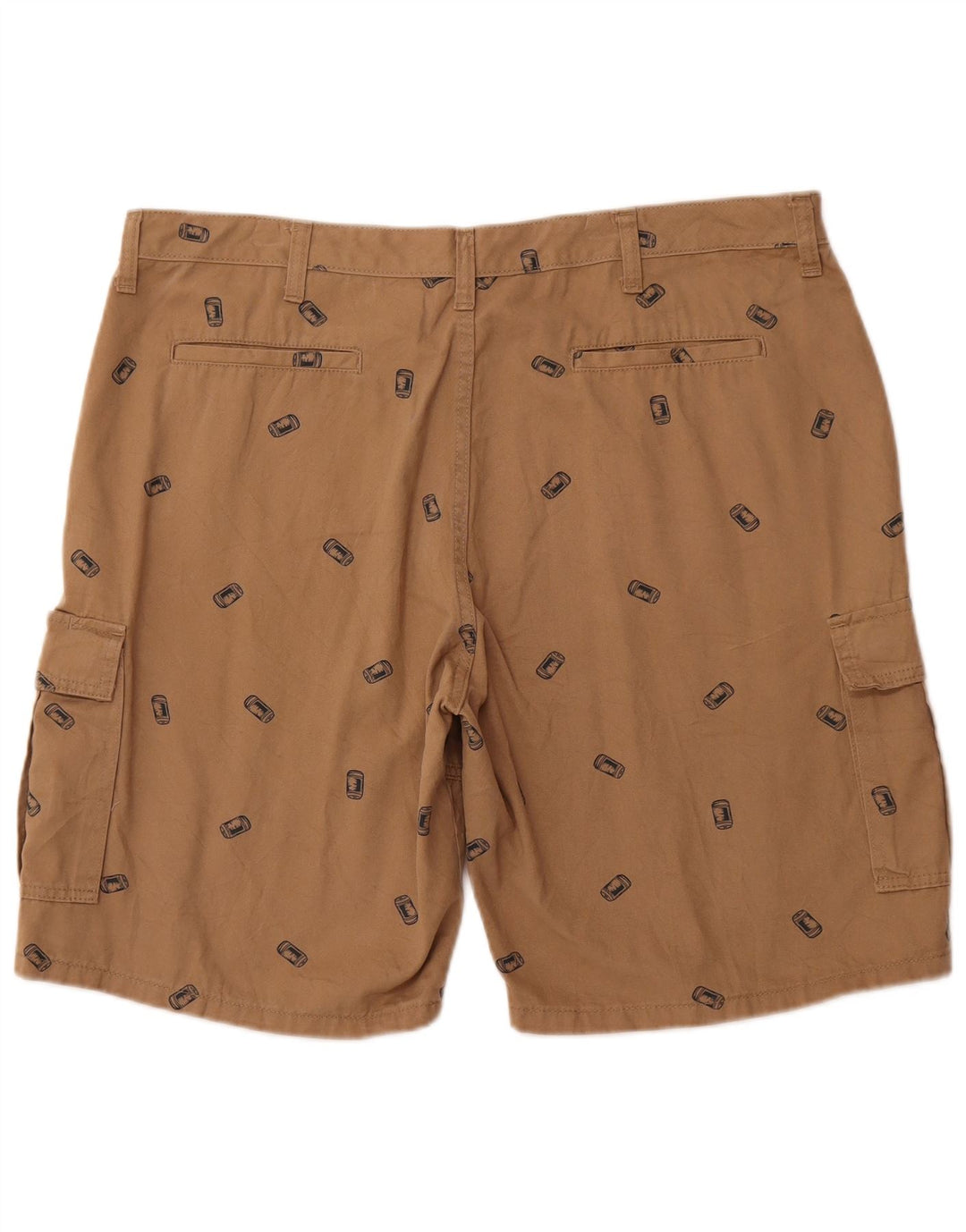 WRANGLER Short Cargo Graphique Homme W40 XL Coton Marron