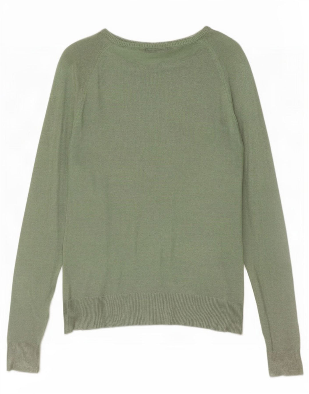 Zara Pull col bateau pour femme UK 14 Vert moyen