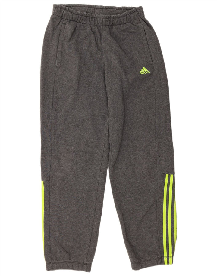 ADIDAS Pantalon de Survêtement Climalite Homme Gris Moyen Coton