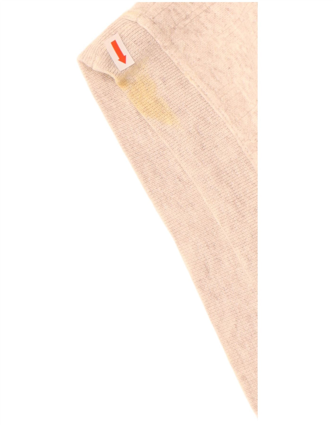 VINTAGE Pull col polo pour homme 2XL Beige