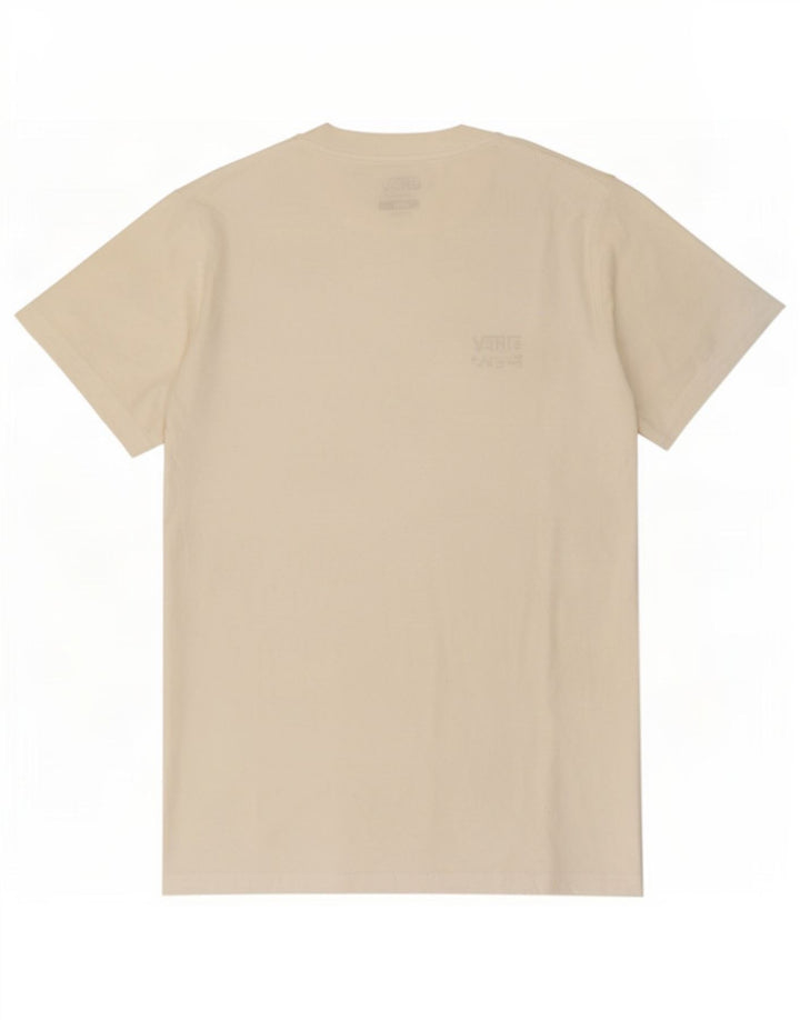Vans T-shirt coupe classique pour hommes, petit, en coton blanc