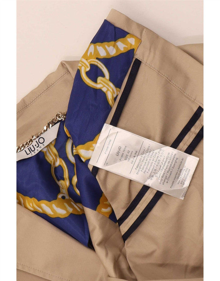 Liu Jo Veste Blazer 2 Boutons Femme IT 42 Coton Beige Moyen