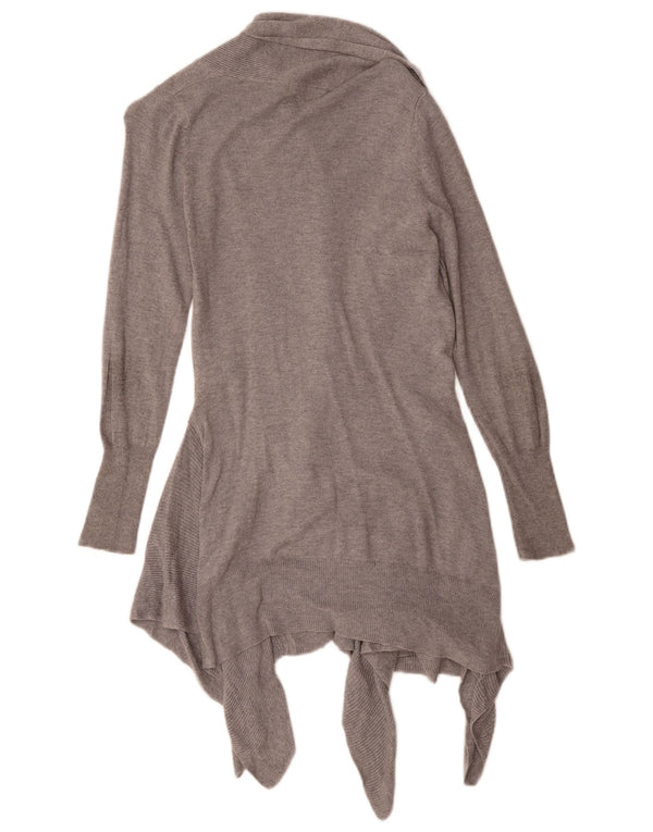Marks & Spencer Pull cardigan long surdimensionné pour femme UK 6 XS Gris