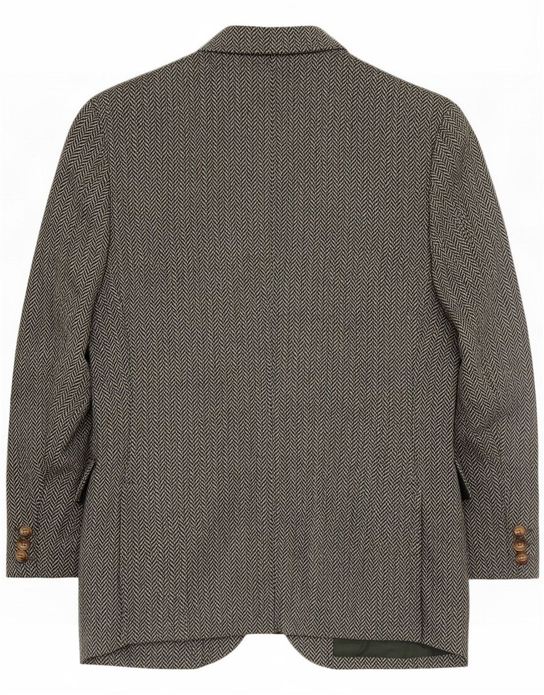 Luciano Barbera Veste Blazer Femme IT 42 Chevrons Vert Moyen