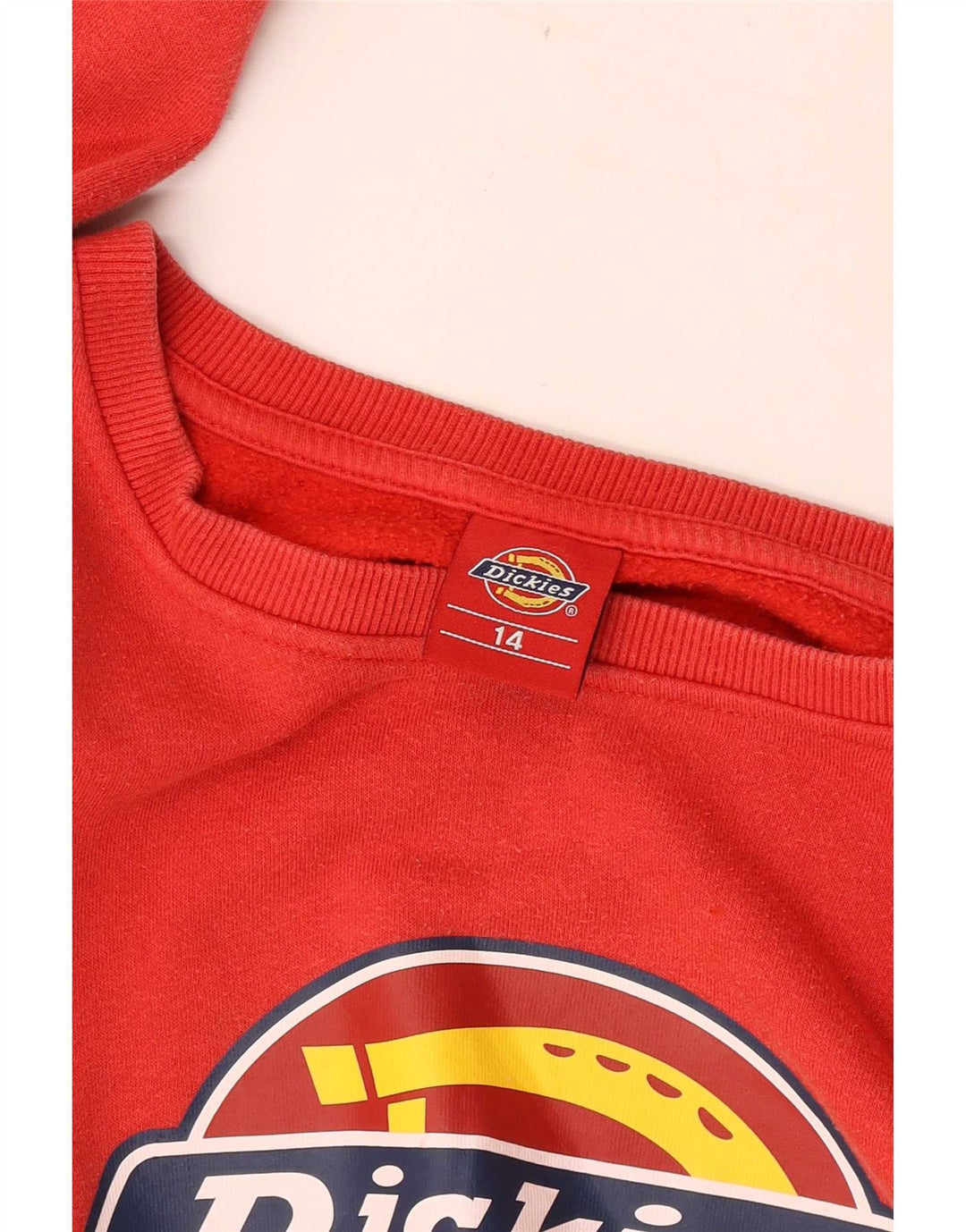 Dickies Sweat-shirt graphique pour garçon 13-14 ans Rouge