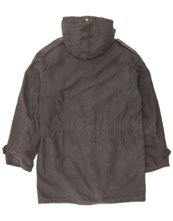 Veste Parka à capuche homme vintage UK 38 Gris moyen