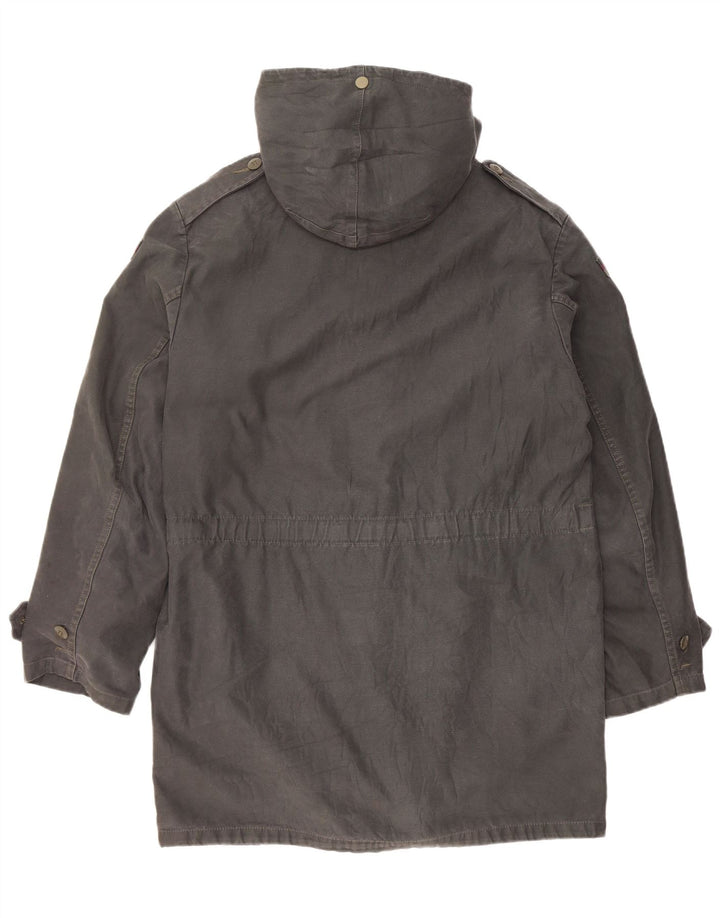 Veste Parka à capuche homme vintage UK 38 Gris moyen