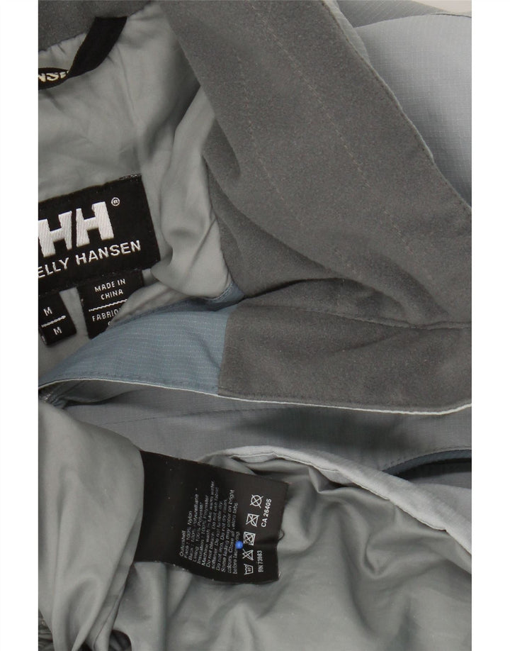 HELLY HANSEN Veste coupe-vent à capuche pour femme UK 14 Nylon bleu moyen