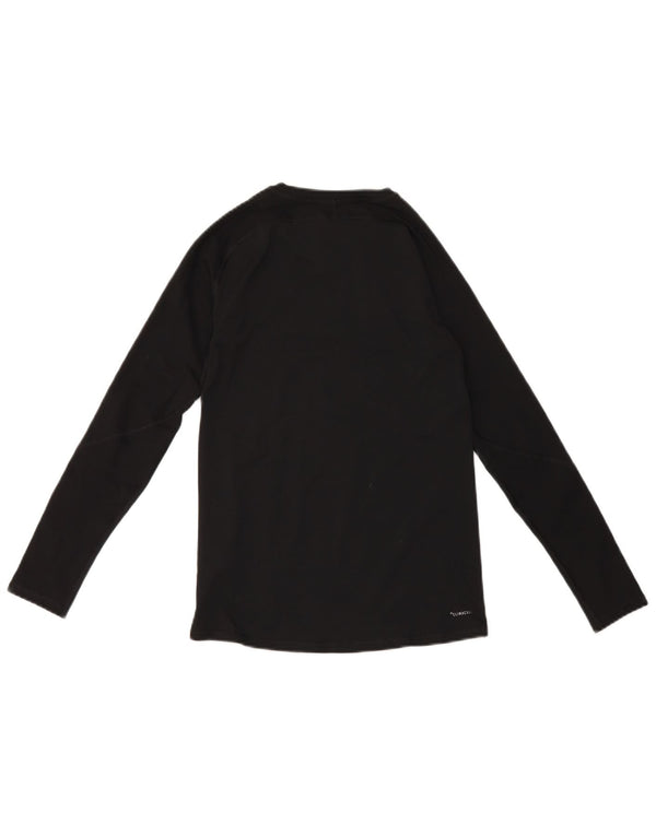 Adidas Garçon Climacool Top Manches Longues 13-14 ans Noir Polyester