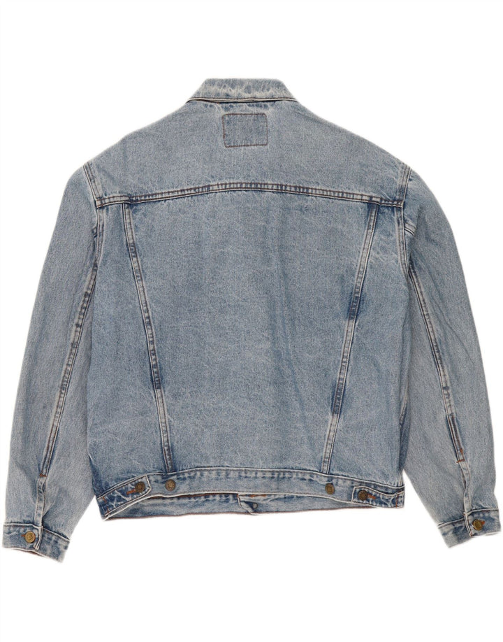 veste en denim homme vintage UK 40 Grand coton bleu