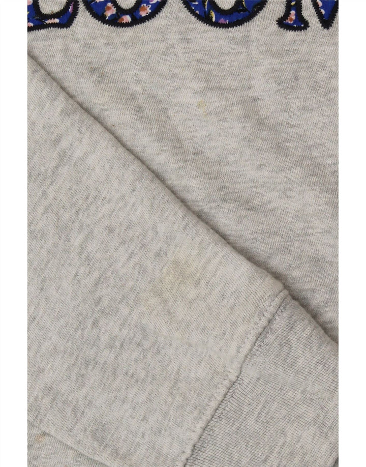 Marks & Spencer Sweat-shirt graphique pour femme UK 10 Petit gris moucheté