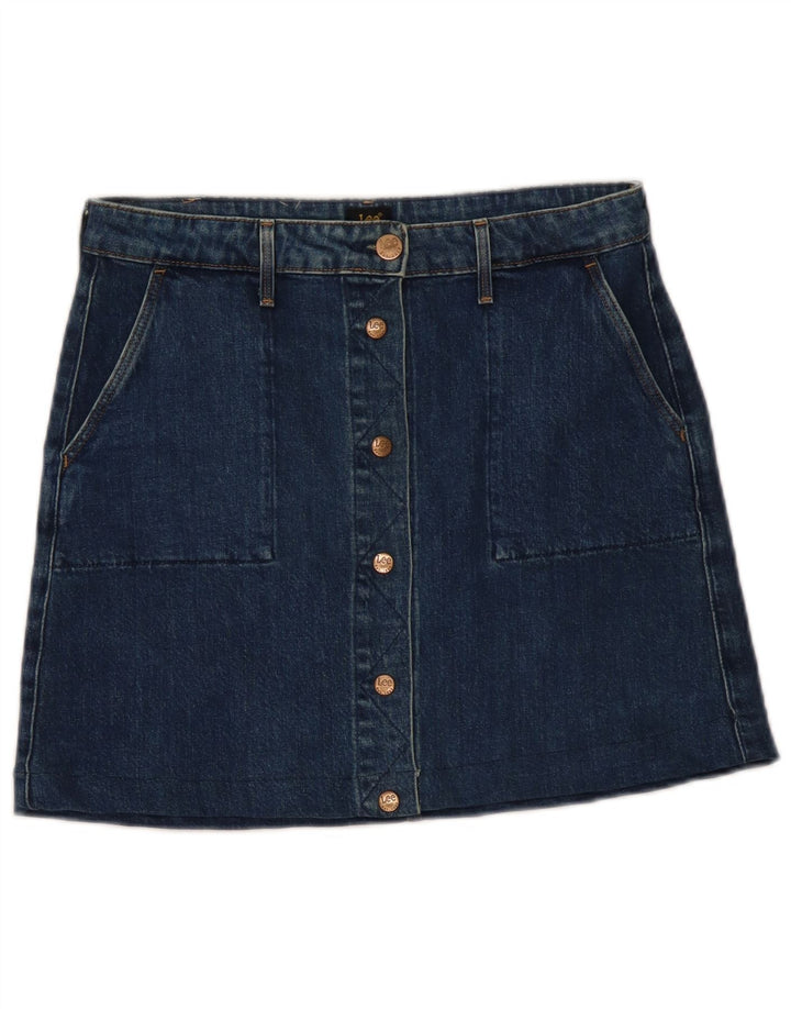 LEE Mini jupe en jean femme W29 coton bleu moyen