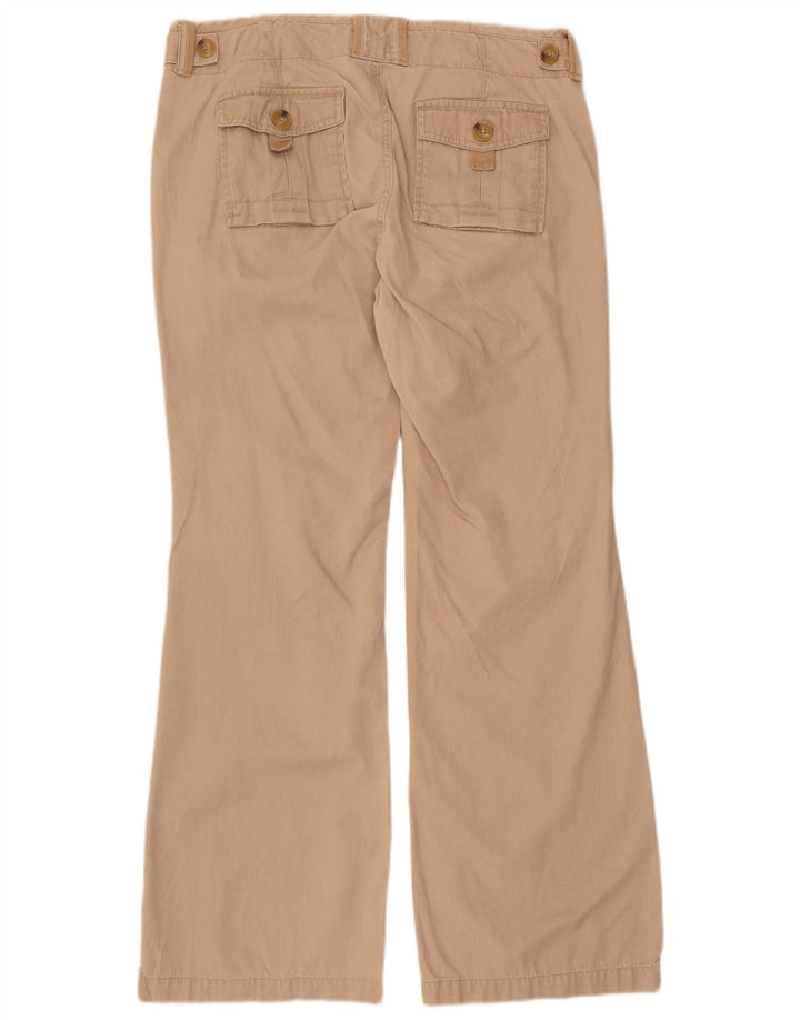 EDDIE BAUER Pantalon décontracté Shaw Fit pour femme US 10 Large W36 L31 Beige
