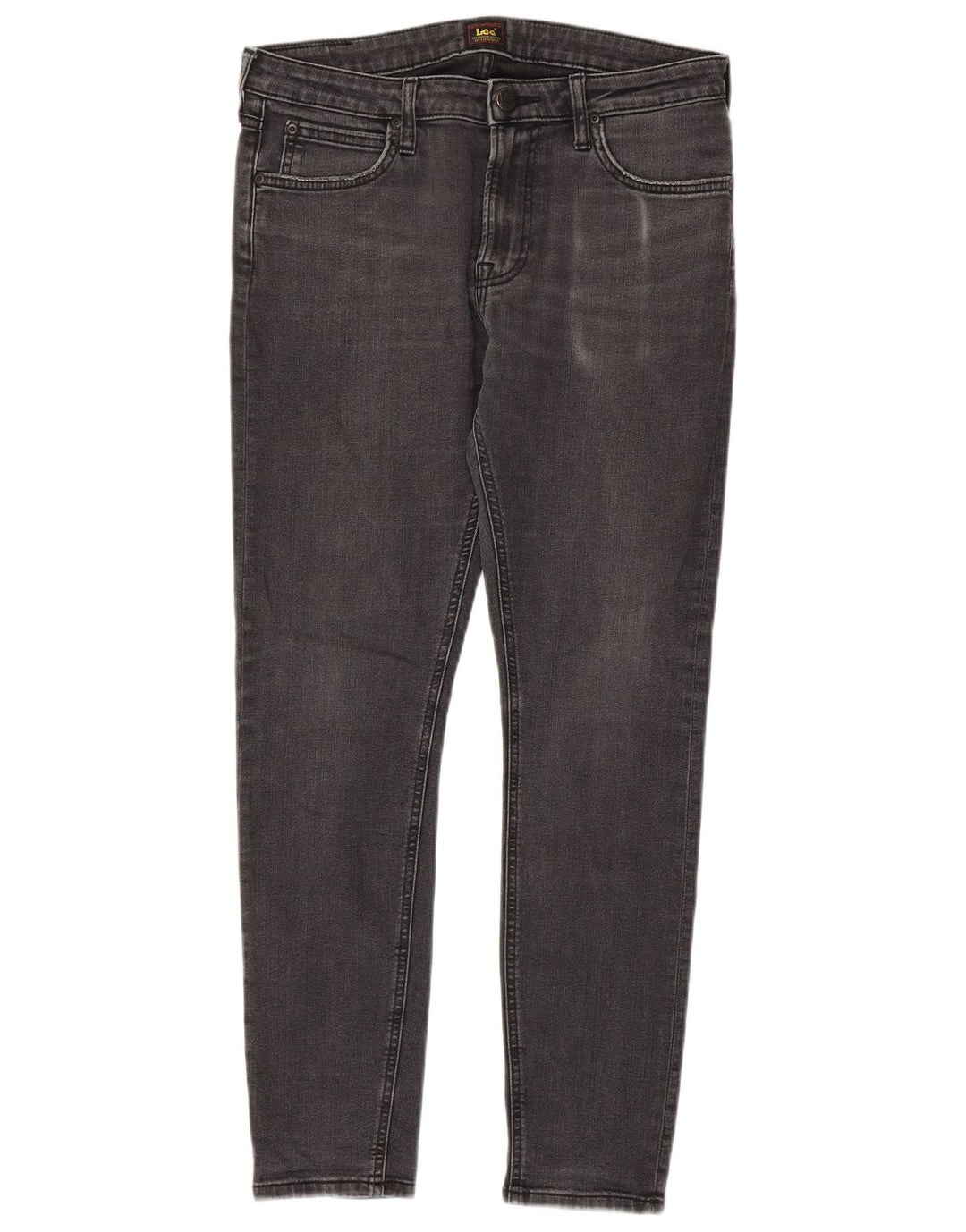 Lee Jean Skinny Malone W32 L30 Homme Gris Coton