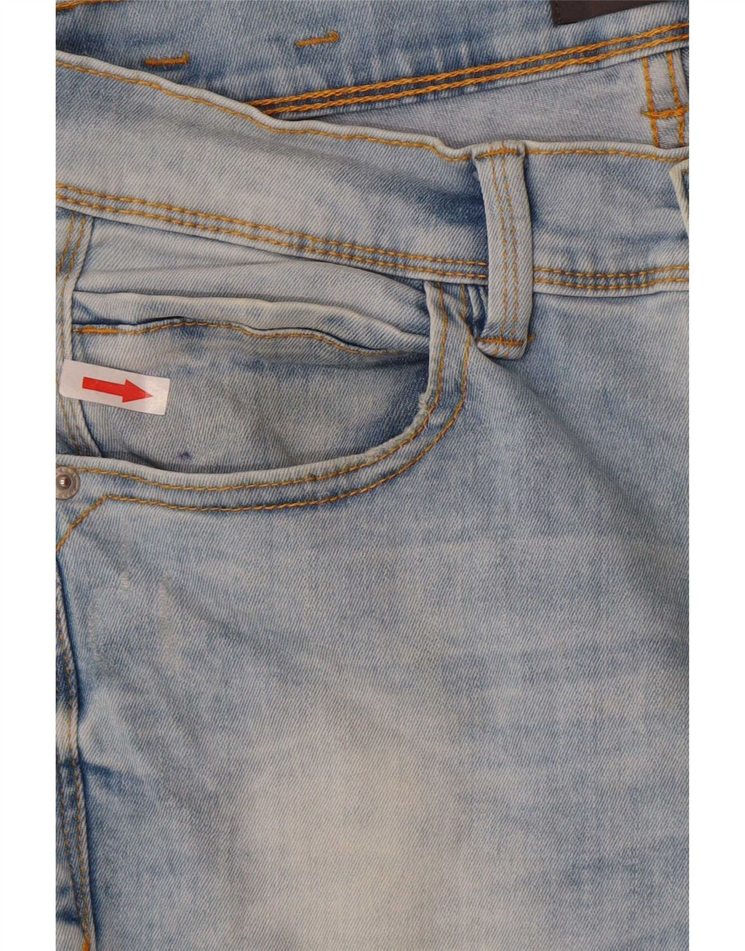 Zara Jean Slim Homme EU 40 Moyen W31 L26 Bleu Coton