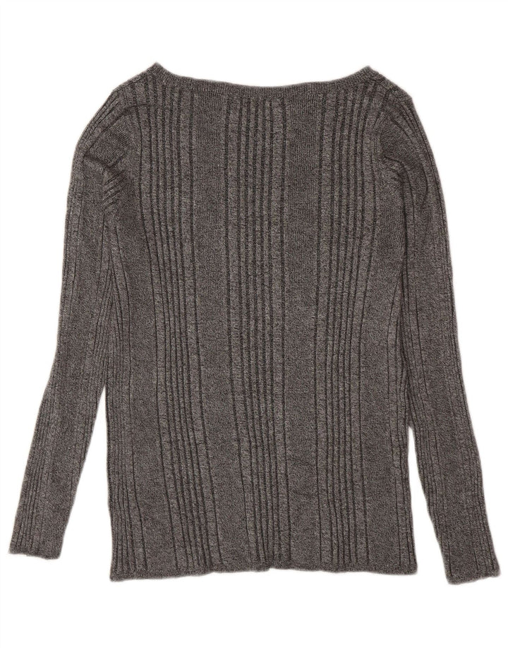 Marks & Spencer Haut à manches longues pour femme UK 18 XL Gris Viscose