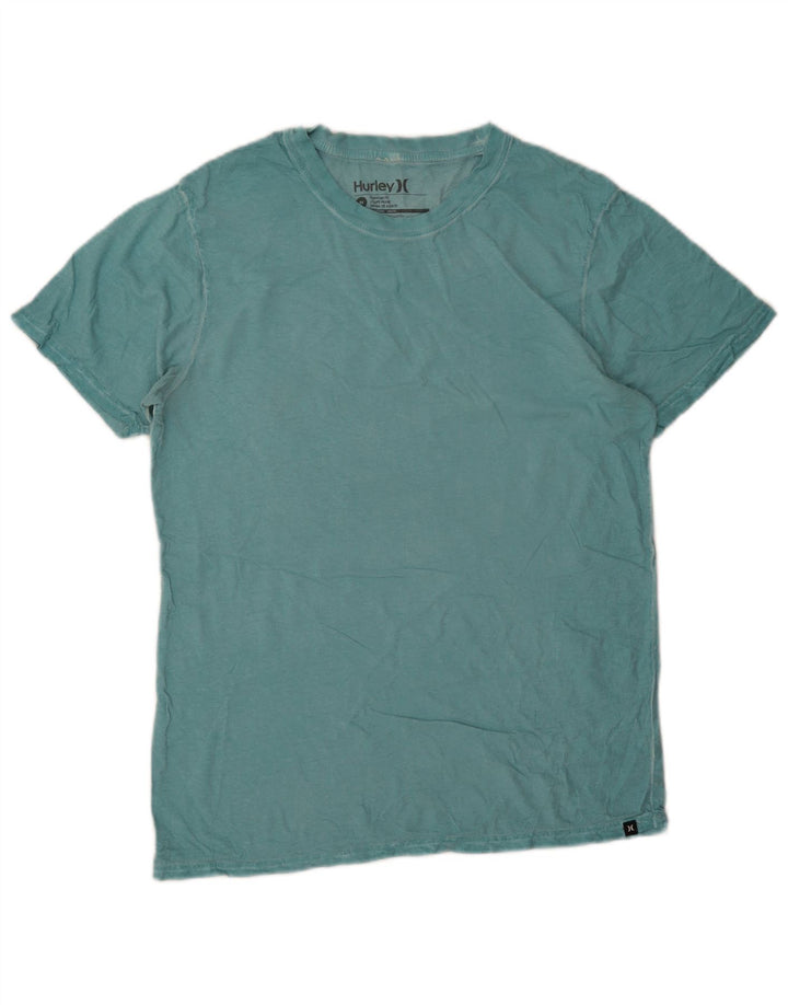 Hurley T-Shirt Coupe Premium Homme Bleu Moyen Coton