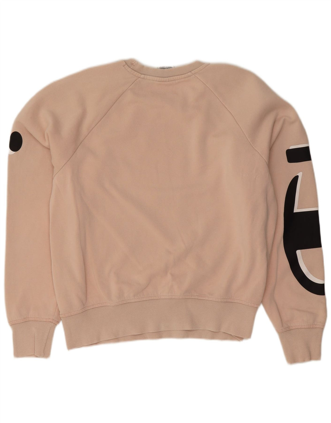 Champion Sweat-shirt graphique pour femme UK 14 Coton rose moyen