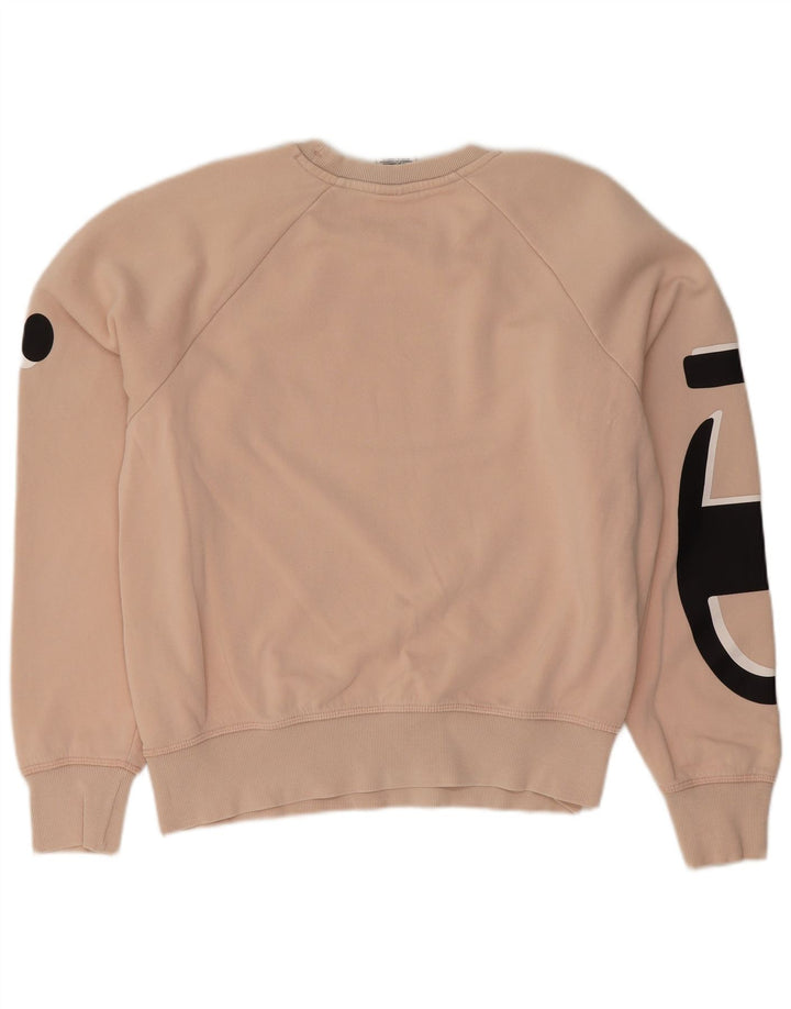 Champion Sweat-shirt graphique pour femme UK 14 Coton rose moyen