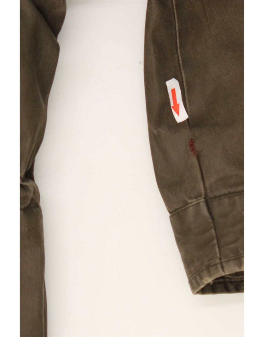 Superdry Parka à capuche pour homme UK 40 Large Kaki Polyester