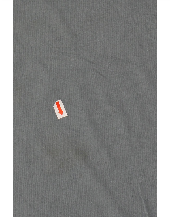 VOLCOM T-Shirt Graphique Femme UK 16 Large Bleu Coton