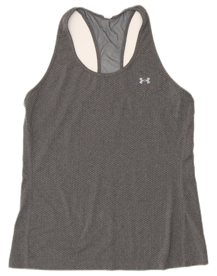 Under Armour Heat Gear Débardeur UK 12 Gris Moyen Polyester