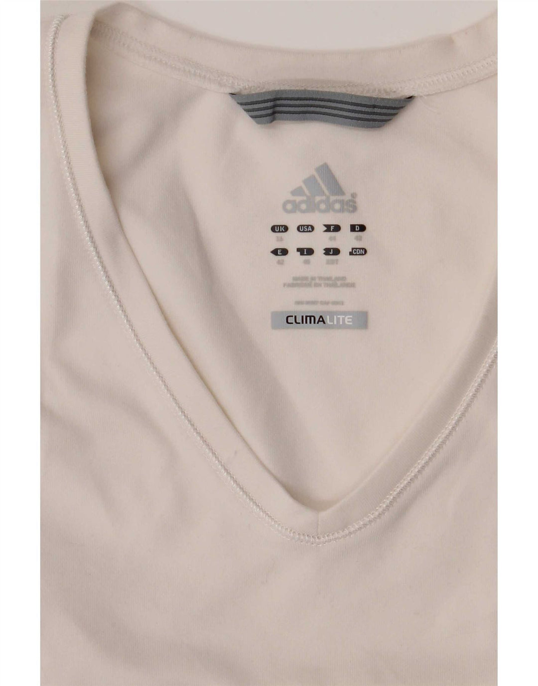 Adidas Climalite Débardeur pour femme UK 12 Blanc moyen