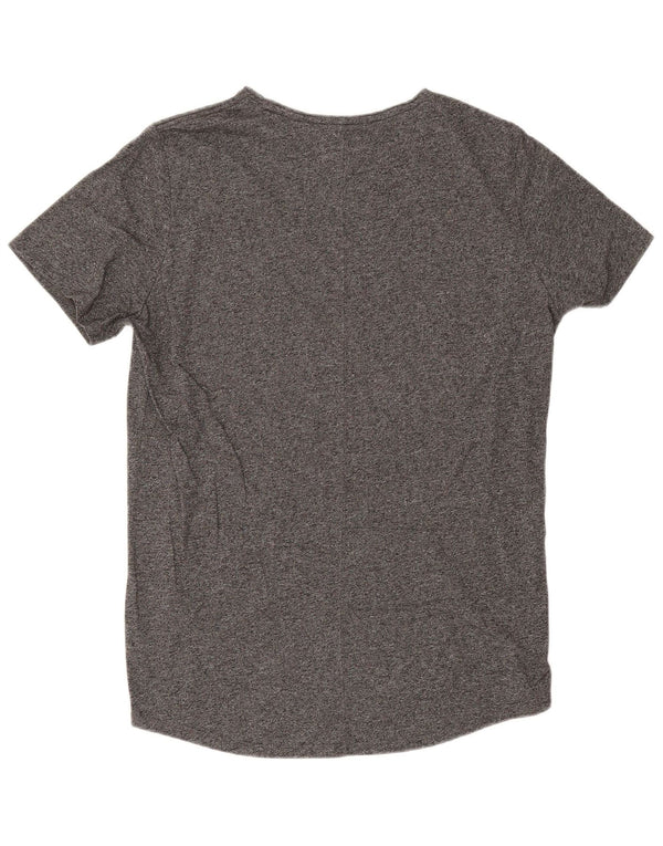 Tommy Hilfiger T-Shirt Homme Top XL Gris Moucheté