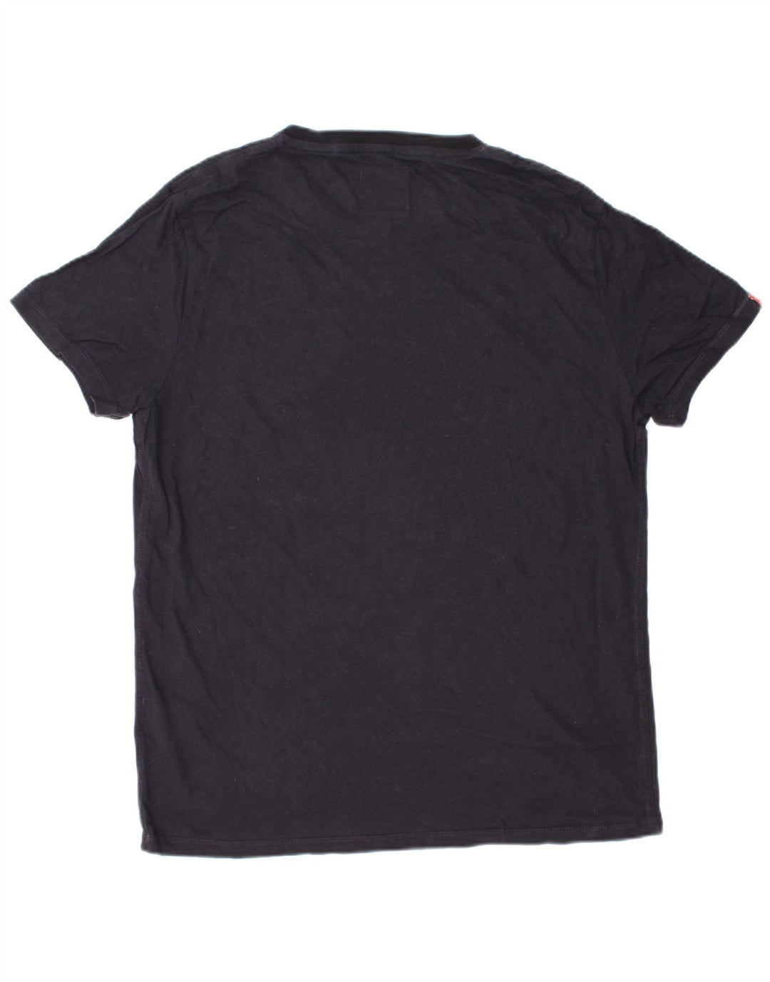 SUPERDRY T-Shirt Homme Top 2XL Bleu Marine Coton