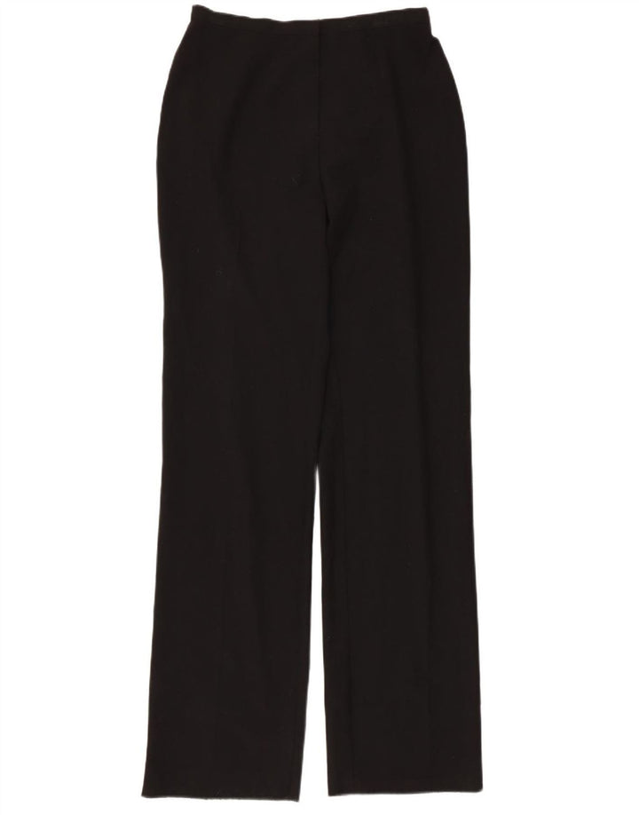 ST. BERNARD Pantalon décontracté droit taille haute pour femme W28 L35 Noir
