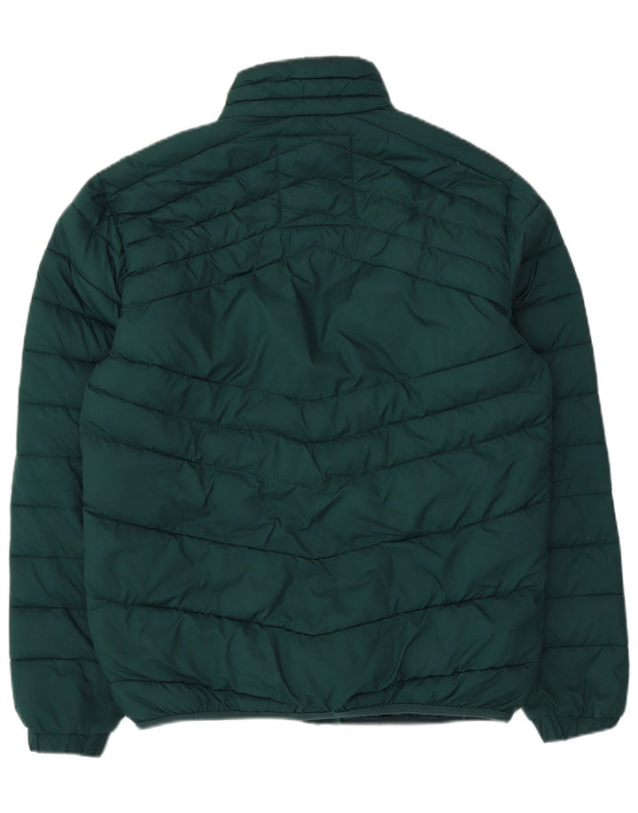 JACK & JONES Veste matelassée homme UK 38 Vert moyen Polyester
