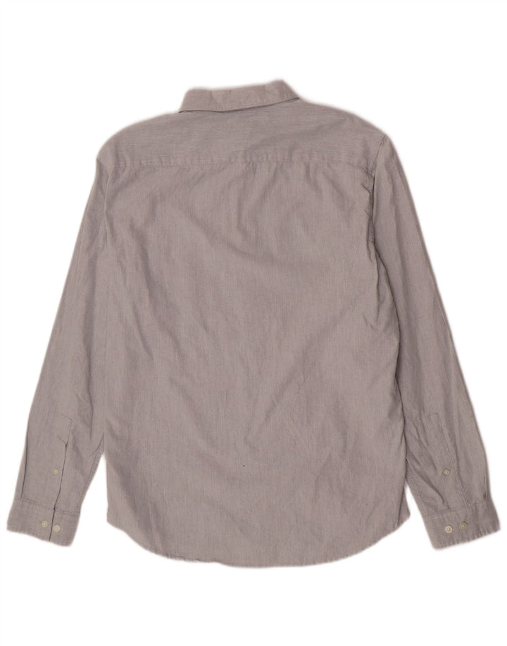 Jack Wills Chemise Slim Fit Homme Gris Moyen Coton