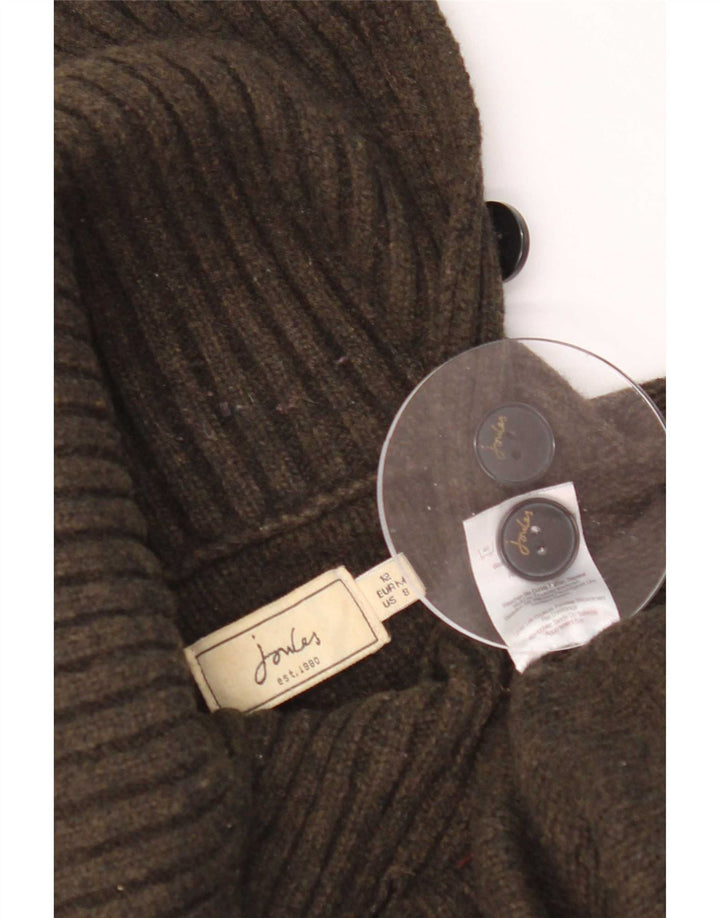 Joules Pull court à col roulé pour femme UK 12 Laine kaki moyen
