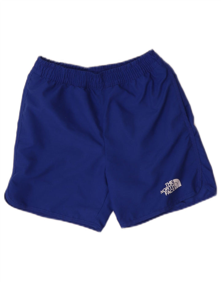 The North Face Short de Sport Garçon 9-10 Ans Bleu Moyen Polyester
