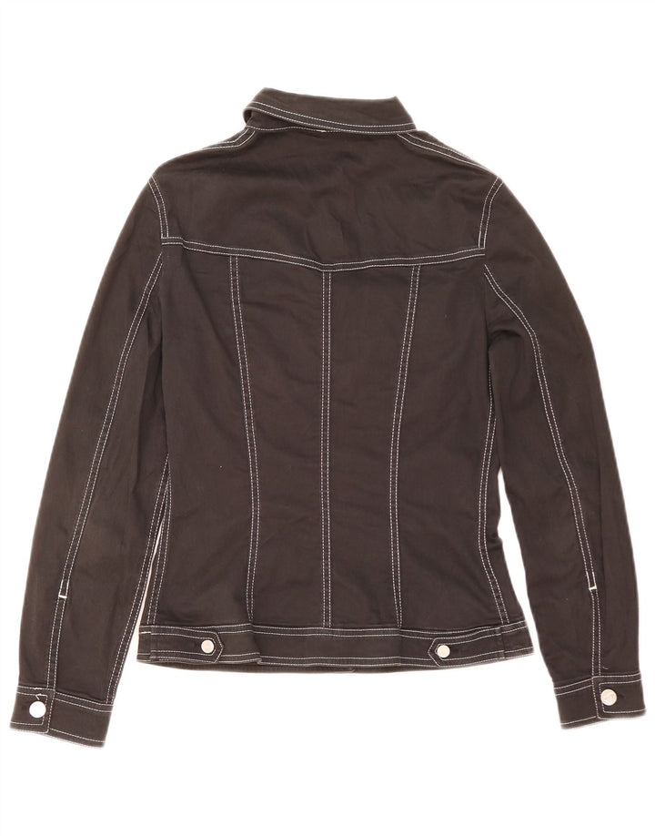 Conte of Florence Veste utilitaire pour femme UK 12 Coton noir moyen