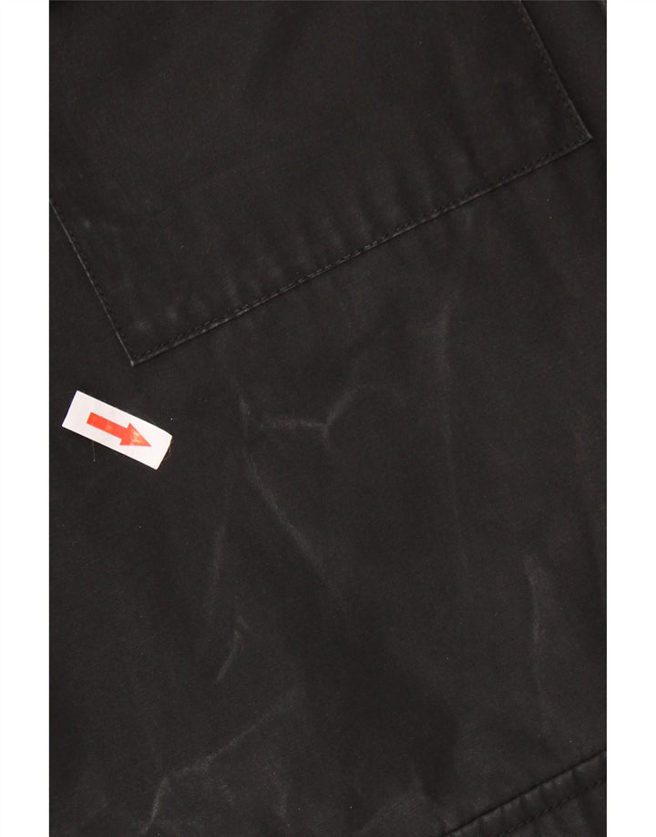 Levi's Veste coupe-vent à capuche pour homme UK 38 Noir moyen Polyester