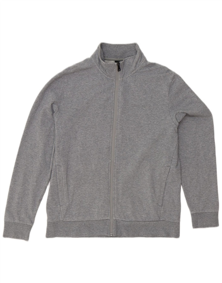 Hackett Veste De Survêtement Homme Gris Moyen Coton