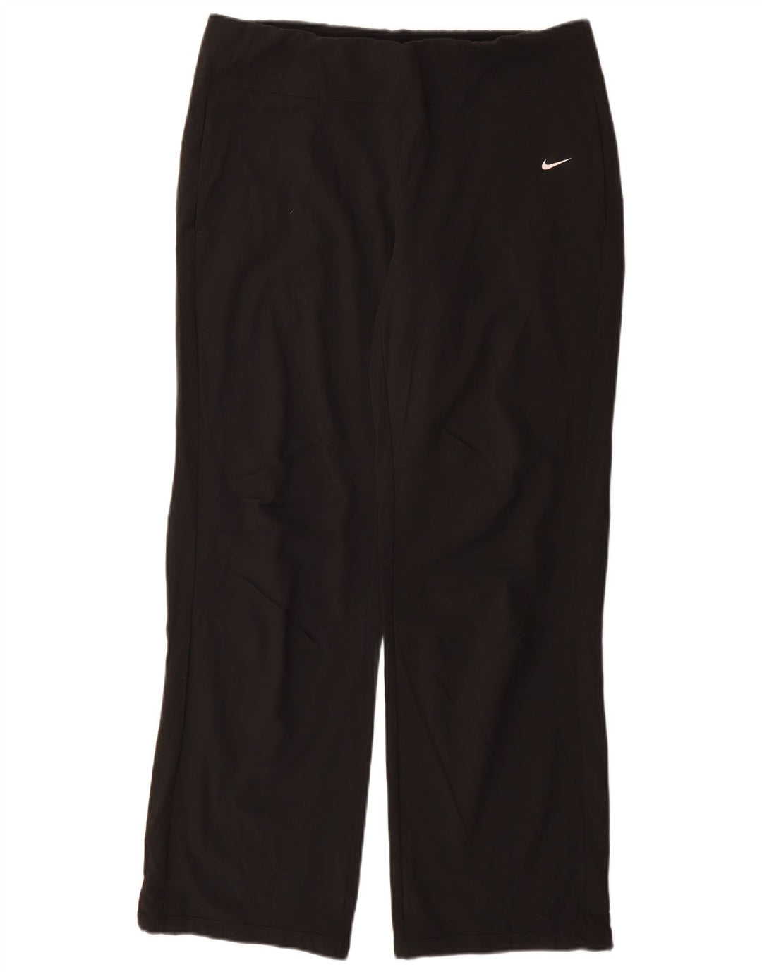 Pantalon de survêtement Nike Dri Fit pour femme UK 14 Noir moyen Polyester
