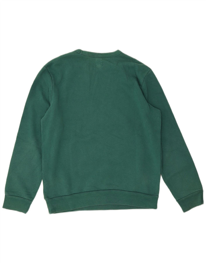 Gap Sweat-Shirt Graphique Homme Petit Vert Coton