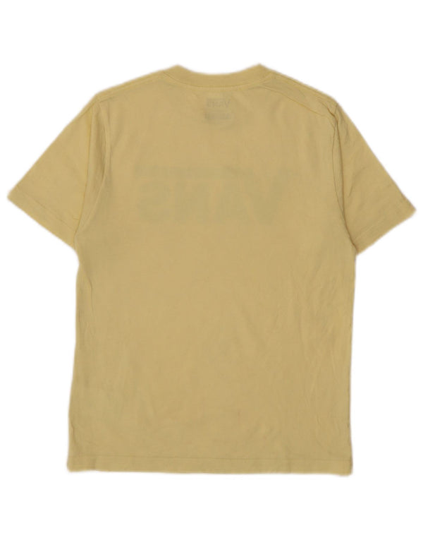 Vans T-shirt graphique coupe classique pour garçon 8-9 ans Petit jaune coton