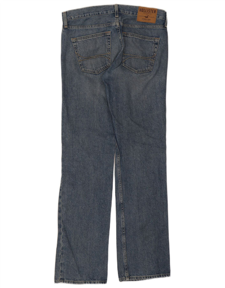 Hollister Jean Bootcut Femme W30 L32 Bleu Coton