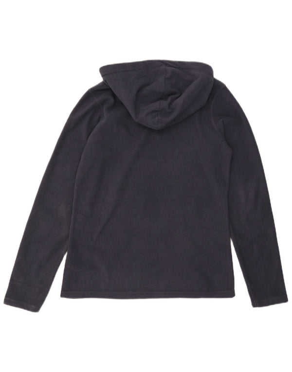 MOUNTAIN WAREHOUSE Pull polaire à capuche pour femme UK 10 Small Bleu marine