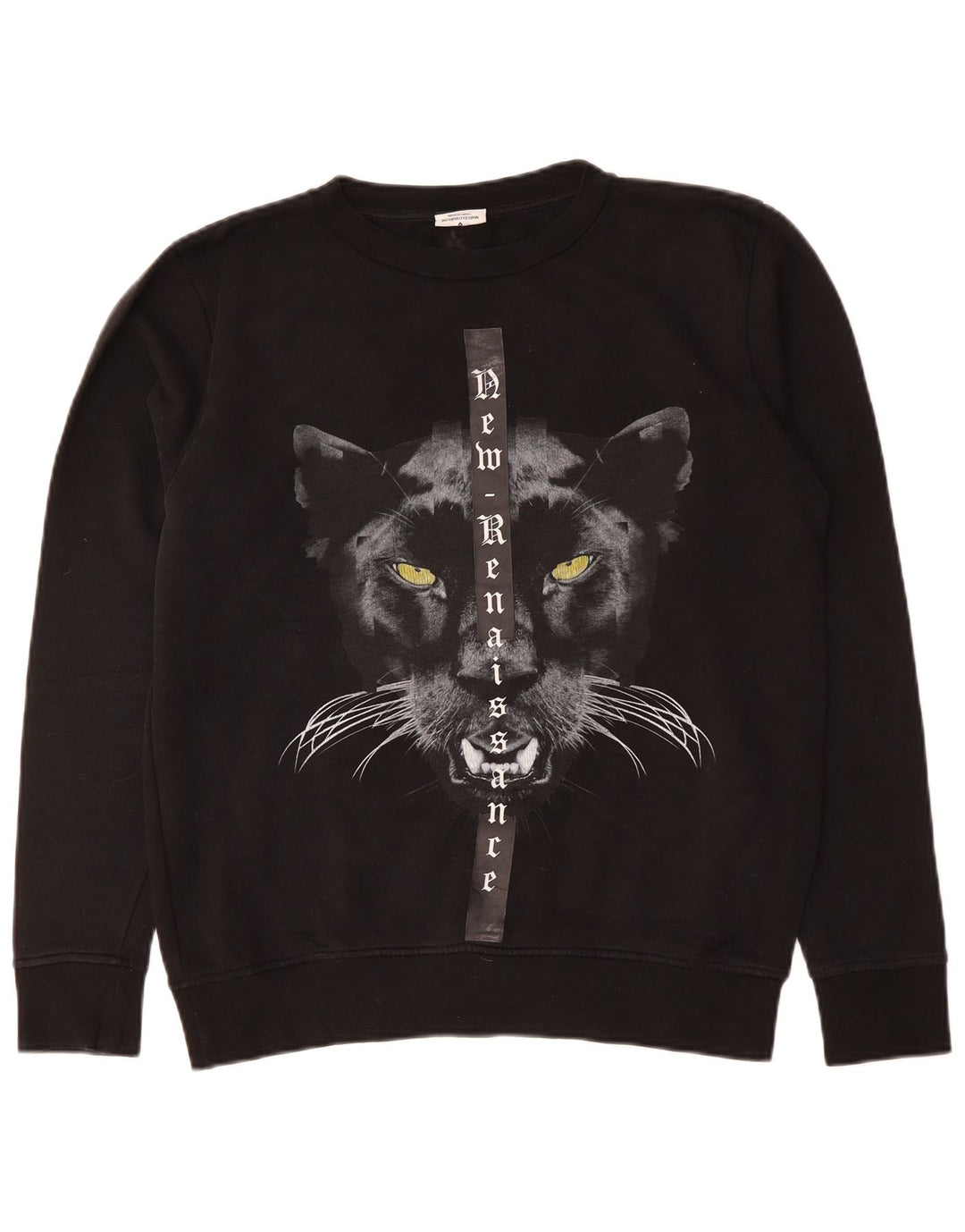 Marcelo Burlon Sweat-shirt graphique pour homme Petit coton noir