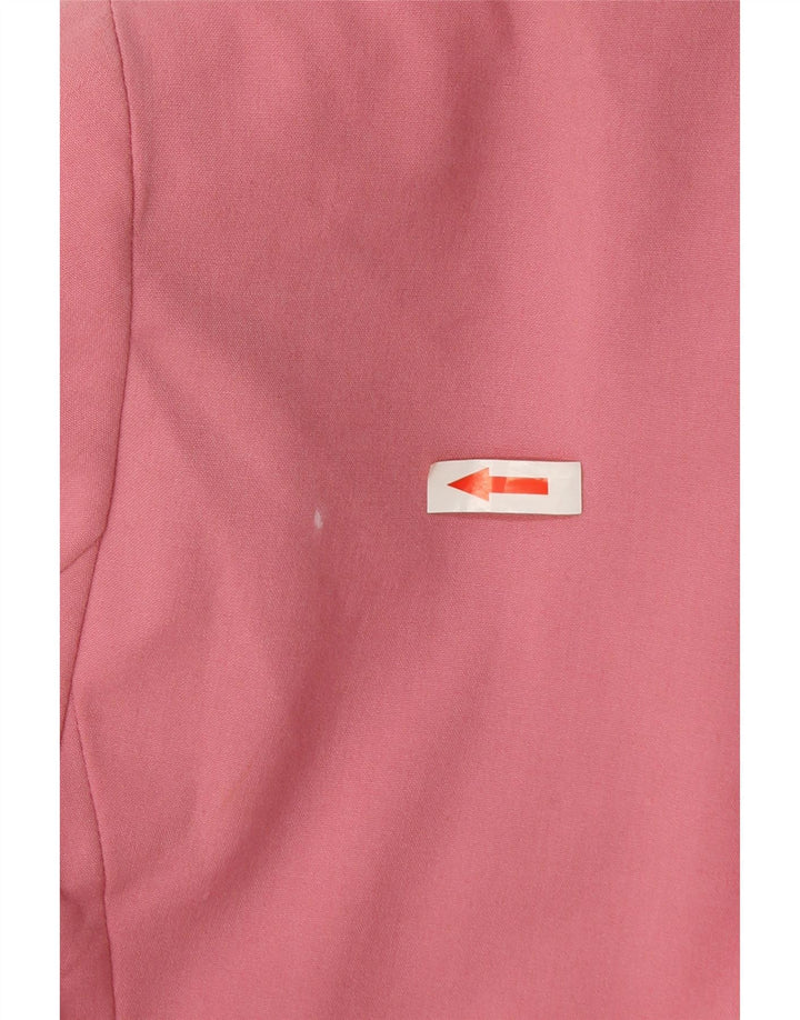 Zara Veste Blazer 1 Bouton Femme EU 38 Petit Rose Polyester