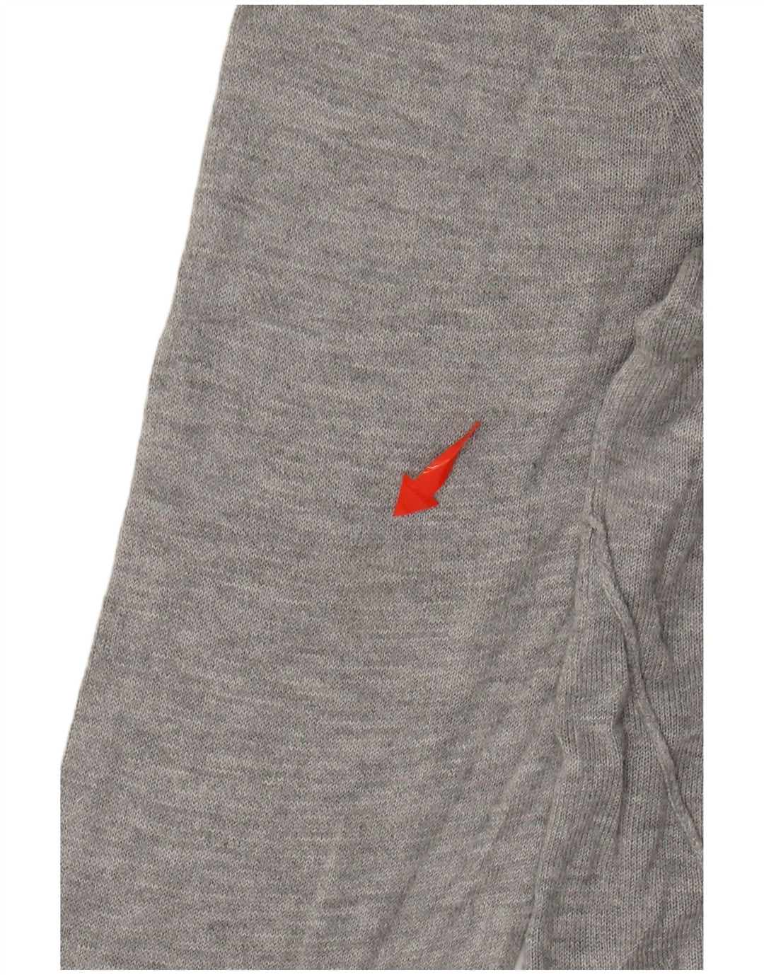 ZARA Pull col bateau pour femme UK 14 Viscose mouchetée gris moyen