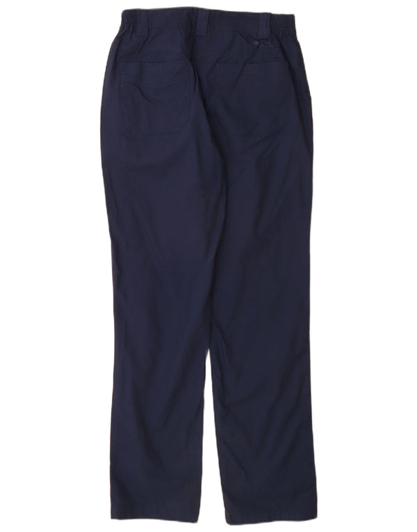 Mountain Warehouse Pantalon Chino Femme UK 8 Small W28 L31 Bleu Marine