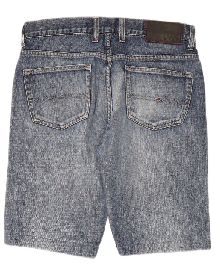 Tommy Hilfiger Short en Jean W32 Homme Bleu Moyen Coton