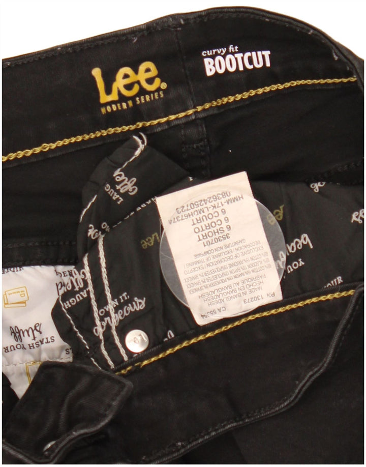 LEE Pantalon décontracté coupe bootcut pour femme US 6 Medium W27 L30 Noir